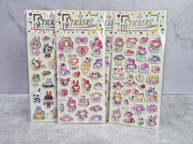 Pack stickers goma 3D